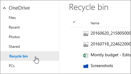 oneDriveRecycle